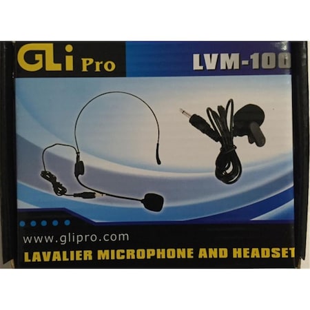 Cb Distributing Gli Pro LVM-100 Lavalier Headset ST1776104
